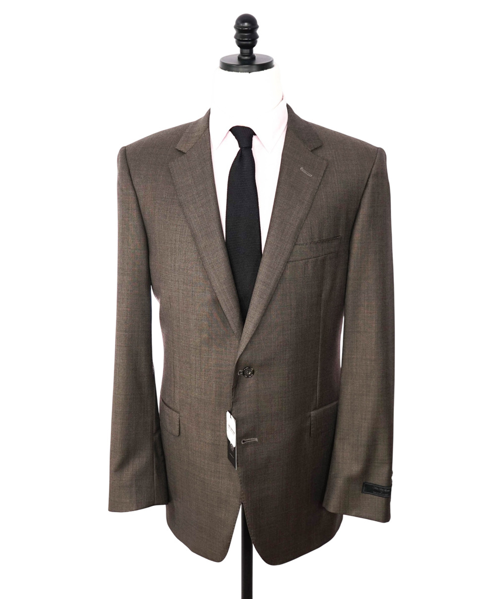 $995 SAMUELSOHN - Brown Wool Blazer - 44L